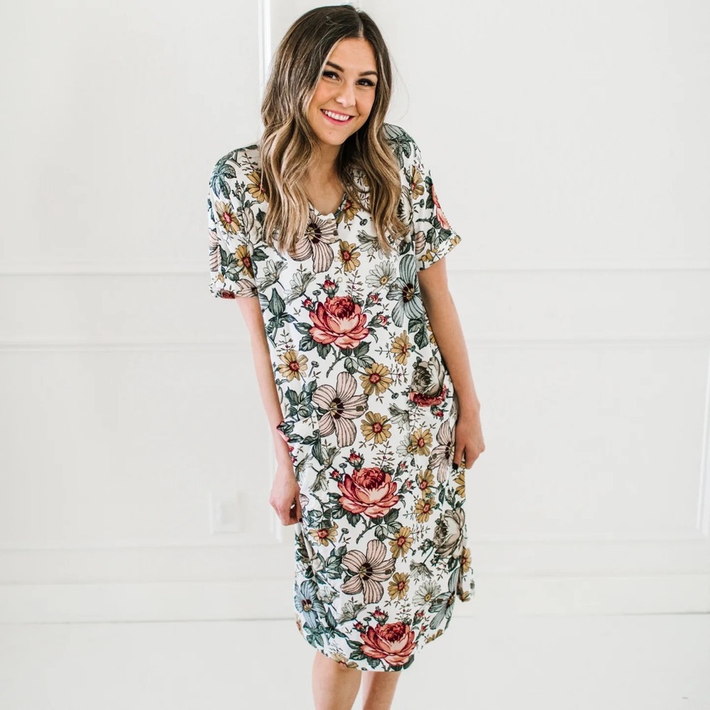 Milkmaid Goods Maternity and Nursing-Friendly Dress